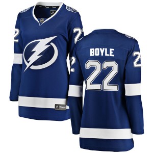 Women's Tampa Bay Lightning Dan Boyle Fanatics Branded Breakaway Home Jersey - Blue