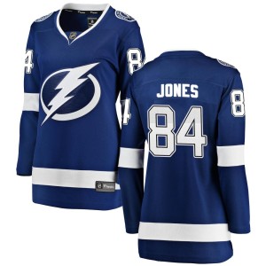 Women's Tampa Bay Lightning Ryan Jones Fanatics Branded Breakaway Home Jersey - Blue