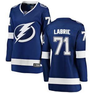 Women's Tampa Bay Lightning Pierre-Cedric Labrie Fanatics Branded Breakaway Home Jersey - Blue