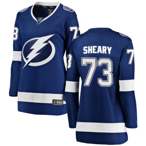 Women's Tampa Bay Lightning Conor Sheary Fanatics Branded Breakaway Home Jersey - Blue