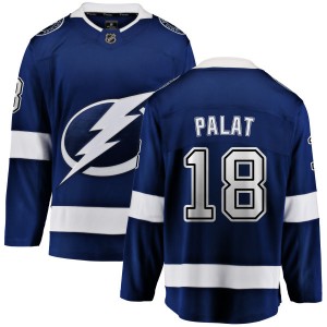 Men's Tampa Bay Lightning Ondrej Palat Fanatics Branded Home Breakaway Jersey - Blue