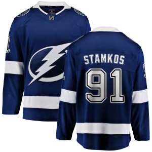 Youth Tampa Bay Lightning Steven Stamkos Fanatics Branded Home Breakaway Jersey - Blue
