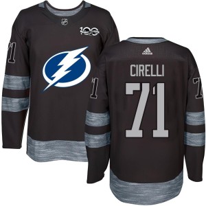 Youth Tampa Bay Lightning Anthony Cirelli Authentic 1917-2017 100th Anniversary Jersey - Black