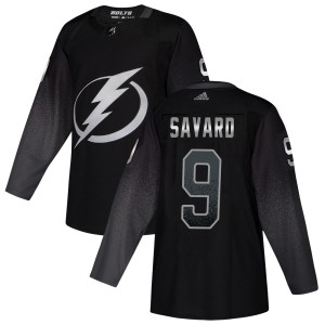 Youth Tampa Bay Lightning Denis Savard Adidas Authentic Alternate Jersey - Black