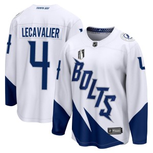 Youth Tampa Bay Lightning Vincent Lecavalier Fanatics Branded 2022 Stadium Series Breakaway 2022 Stanley Cup Final Jersey - Whit