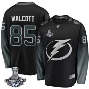 Youth Tampa Bay Lightning Daniel Walcott Fanatics Branded Breakaway Alternate 2020 Stanley Cup Champions Jersey - Black