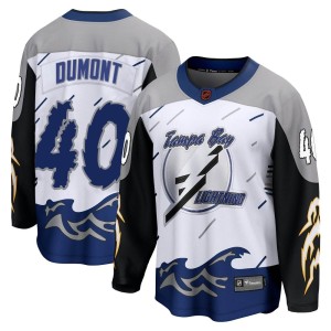 Men's Tampa Bay Lightning Gabriel Dumont Fanatics Branded Breakaway Special Edition 2.0 Jersey - White