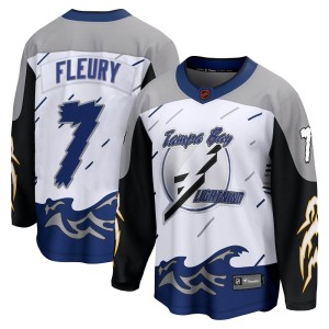 Men's Tampa Bay Lightning Haydn Fleury Fanatics Branded Breakaway Special Edition 2.0 Jersey - White