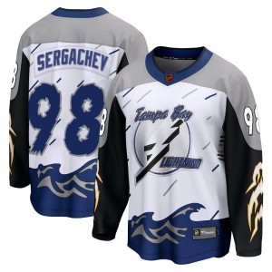 Men's Tampa Bay Lightning Mikhail Sergachev Fanatics Branded Breakaway Special Edition 2.0 Jersey - White