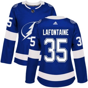 Women's Tampa Bay Lightning Jack LaFontaine Adidas Authentic Home Jersey - Blue