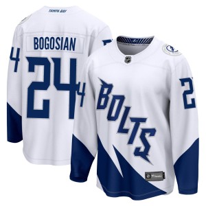 Men's Tampa Bay Lightning Zach Bogosian Fanatics Branded 2022 Stadium Series Breakaway Jersey - White