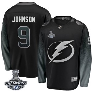 Men's Tampa Bay Lightning Tyler Johnson Fanatics Branded Breakaway Alternate 2020 Stanley Cup Champions Jersey - Black