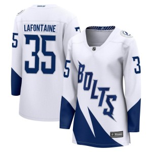 Women's Tampa Bay Lightning Jack LaFontaine Fanatics Branded 2022 Stadium Series Breakaway Jersey - White
