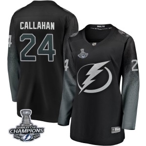 Women's Tampa Bay Lightning Ryan Callahan Fanatics Branded Breakaway Alternate 2020 Stanley Cup Champions Jersey - Black