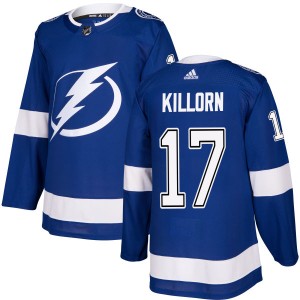 Men's Tampa Bay Lightning Alex Killorn Adidas Authentic Jersey - Blue