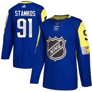 Youth Tampa Bay Lightning Steven Stamkos Adidas Authentic 2018 All-Star Atlantic Division Jersey - Royal Blue